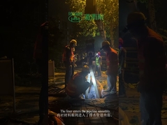 下水道はその場で硬化 UV 硬化 CIPP ライナー 湿った材料 生の請負業者 地下で掘削なし