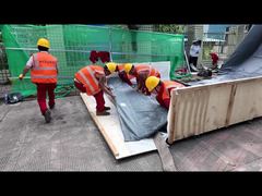 圧力UV cipp 敷き詰め 固められた場所 パイプマシン 溝のない建設 修理 配管