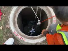 ワイヤレスCCTVパイプクローラー排水調査カメラ下水道管欠陥用テールプラグ