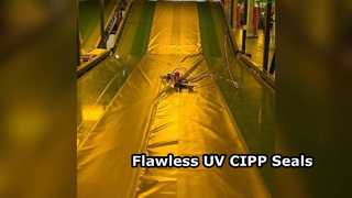 UV CIPP ライナーの自動ヒートシール