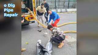 非開削パイプ修理 LED UV CIPP