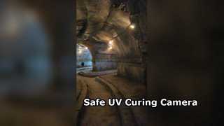密閉空間ビデオ検査用 UV カメラ