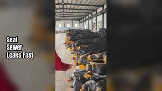 下水道テストプラグシール漏れ高圧