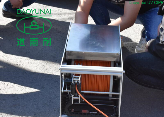 管の点検地方自治体ネットワークの大きい直径のための携帯用主流の下水道のクローラー カメラ