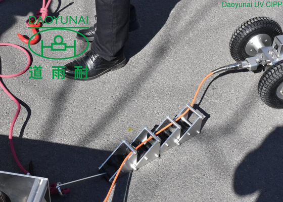 管の点検地方自治体ネットワークの大きい直径のための携帯用主流の下水道のクローラー カメラ