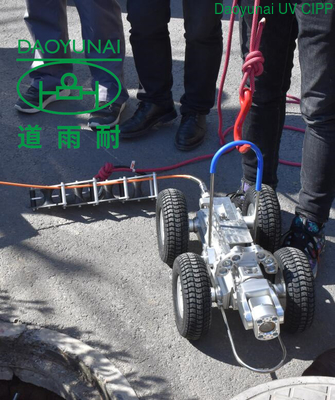 管の点検地方自治体ネットワークの大きい直径のための携帯用主流の下水道のクローラー カメラ