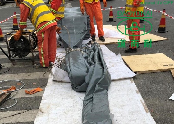 下水道雨水の下水の管ネットワークのトレンチレス修理を治す紫外線CIPPのライニング管