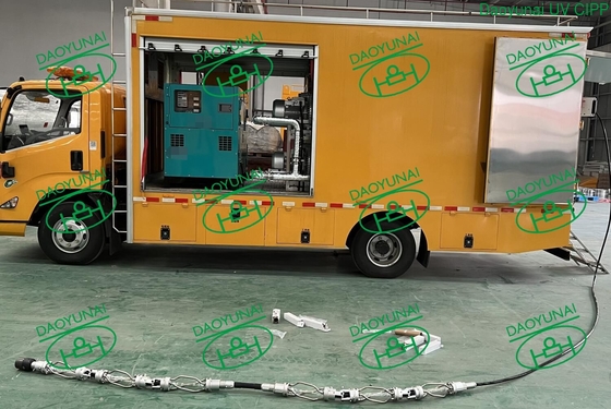 トレンチレス 掘り出さないUV CIPP 装置 管径 DN200~600mm