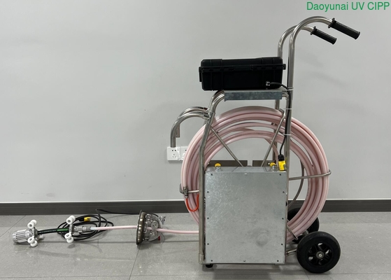 プッシュ ロッド ミニ UV CIPP 固化装置 横流水道 20-50m HDカメラ