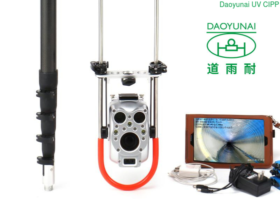 下水道の検査システムD16sの無線電信のための望遠鏡のポーランド人の点検カメラ